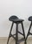 Erik Buch Rare Erik Buch MCM Teak Barstool Pair Danish Modern Vintage Collector Find For Sale - Image 4 of 12