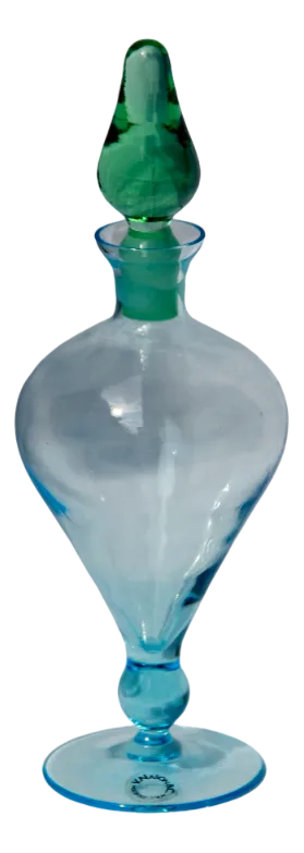 Vintage Murano Glass Bottle by Nason, Italy, 1980s