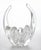 1970s Daum Nancy France Crystal Bud Vase, Basket or Vide Poche, circa 1970 For Sale - Image 5 of 9