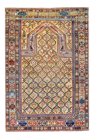 Late 19th Century Shriven Prayer Rug
