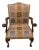Vintage ‘Swan’ Carved Wood Armchair For Sale