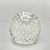 Modern Vintage Tiffany & Co Frosted Polka Dot Crystal Sphere Paperweight For Sale - Image 3 of 6