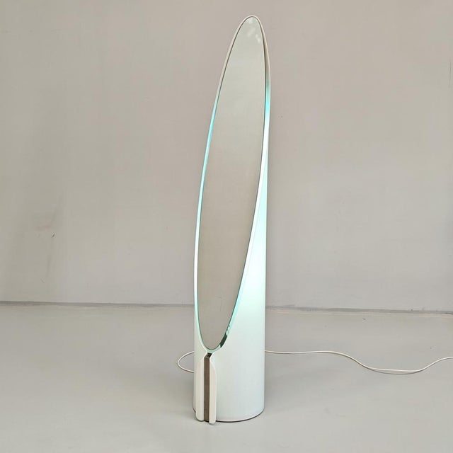Lamp Mirror by Rodolfo Bonetto for Movi, Italy, 1970s For Sale - Image 10 of 18