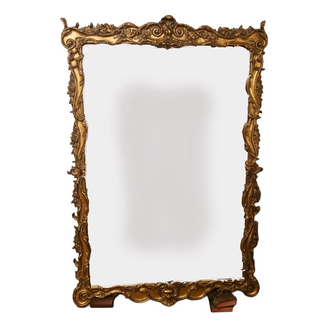 Large Regency Gilt Mirror, 1890s For Sale