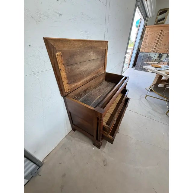 French Country 18th Century French Empire Solid Walnut Chest of Drawer / Commodes For Sale - Image 3 of 18