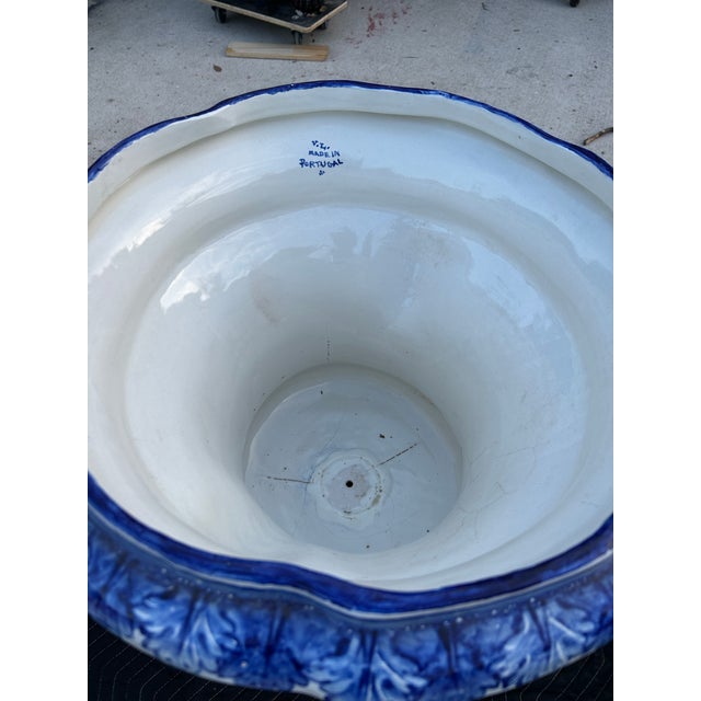 Late 19th Century 19th Century Faience Vase by Viuva Lamego, Portugal - Set of 2 For Sale - Image 5 of 10