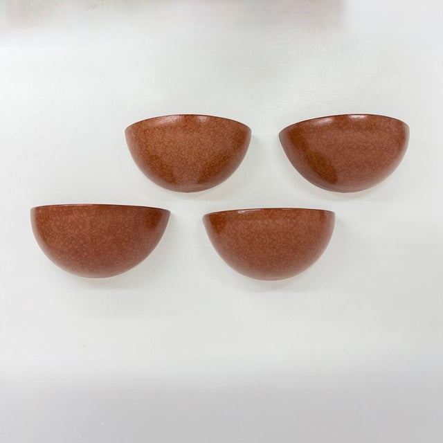 Mid-Century Ceramic Wall Lamp Sconces, 1970s, Set of 4 For Sale - Image 17 of 18
