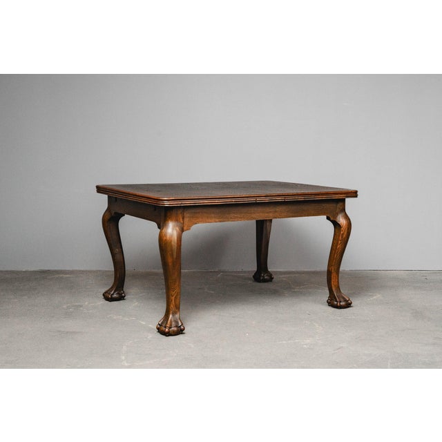 Extendable Dining Table in Oak For Sale - Image 3 of 18