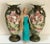 Asian Morimura Nippon Double Handle Hand Painted Vintage Vases For Sale - Image 4 of 10