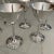 A set of six Wilcox S P Co. cocktail glasses, groovy enough to work in a traditional or modern setting. Each has a very...