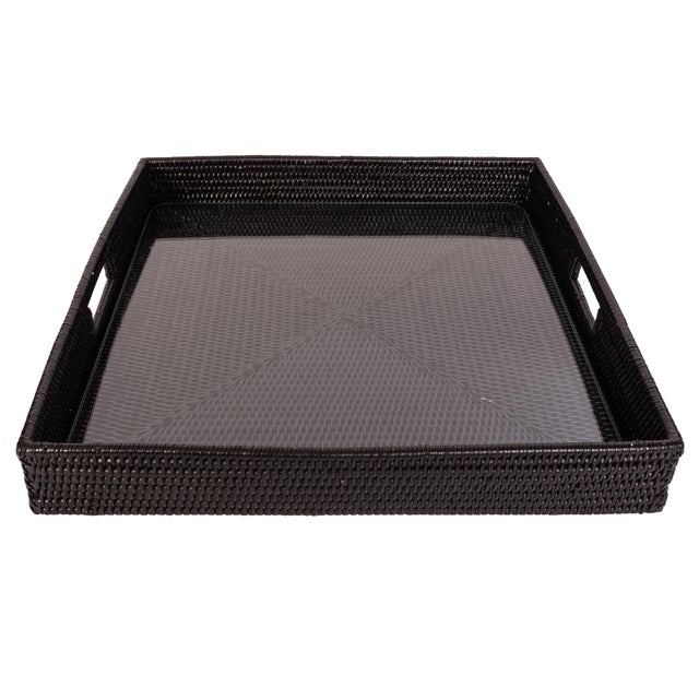 Our square rattan serving and ottoman trays will instantly add a gorgeous touch to any room of your home. Adding this...