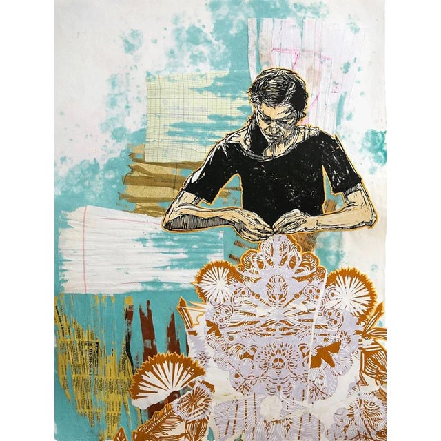 Contemporary Swoon Alison the Lacemaker Print For Sale - Image 3 of 3