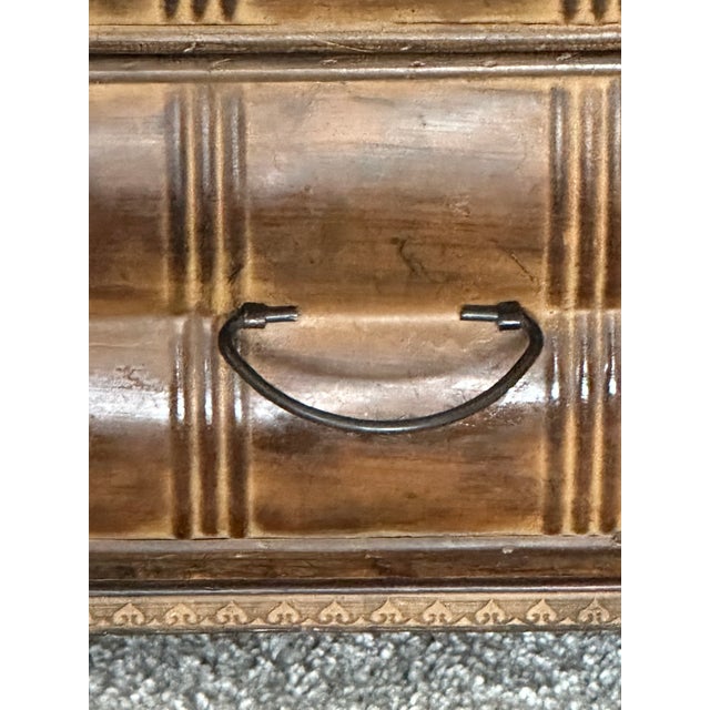 Sarreid Ltd. Small Chinese 3 Drawer Chest as Drinks Table For Sale - Image 4 of 10