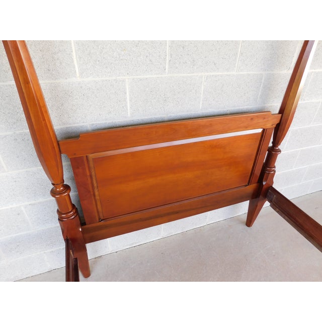 John Wanamaker Ny Shaker Cannon Ball Pencil Poster Cherry Full Size Poster Bed For Sale In Philadelphia - Image 6 of 17