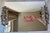 Metal Vintage Vanity Tray Features a Beveled Mirror Surface With Detailed Floral Rose Trim on the Handles For Sale - Image 7 of 14