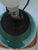 1970s 1970s Mid Century Modern Turquoise Pottery Lamp With Beaded Shade For Sale - Image 5 of 7