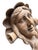 Brown Wood Carving God and Goddess of Wine Bacchus Dionysous Ariadne For Sale - Image 8 of 11