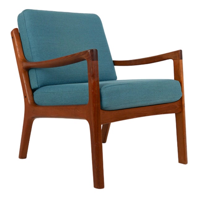 Senator Armchair in Teak by Ole Wanscher for France and Son, 1950s For Sale
