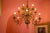 Large Dutch 12-Arm Chandelier, 1890s For Sale - Image 3 of 11