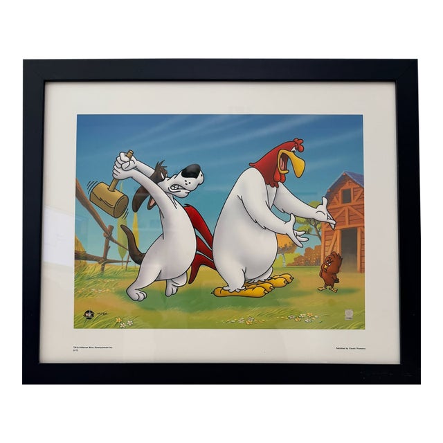 "I Say, I Say Son" Warner Bros. Limited-Edition Foghorn Leghorn Giclee, Framed For Sale