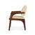 Arches Dining Chair in Tweed and Walnut from Insidherland, in New conditions. Designed from 2000 Labeled by Maker