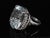 Late 20th Century Rare 62.78ct Natural Aquamarine & 0.25ct Diamond Platinum Ring, 29.1g Size 6 For Sale - Image 9 of 18