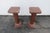 This exquisite vintage Pair of Flower Statue Stands Tables is made of marble. The measurements are: height=30.75"...