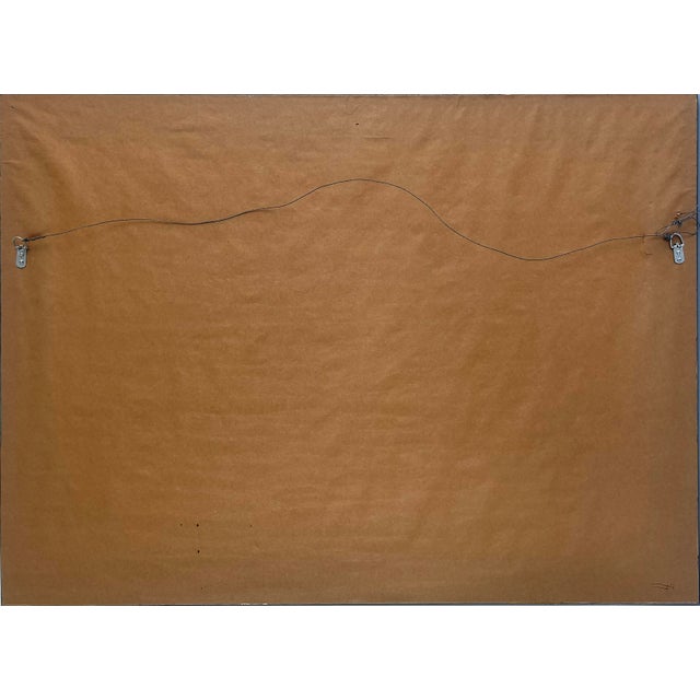 Blue Original Tomas Sanchez "Orilla" Lithograph, Signed, Dated Artist Proof For Sale - Image 8 of 8