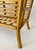Mid-Century Modern Vintage Bent Bamboo & Rattan Magazine Rack With Hand-Braided Wicker, Mid-Century For Sale - Image 3 of 13