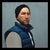 Self Portrait at 43 by Zack Zdrale | Oil on panel Self-portrait of a man wearing a beanie and vest. For Sale