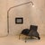 Artisan-made in France in the 1960s, this iron potence light captures the essence of mid-century industrial design. A...