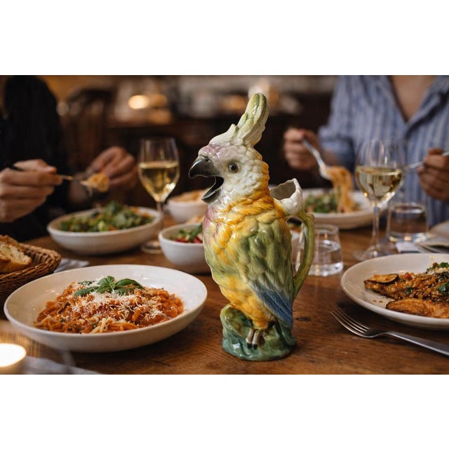 Vintage Earthenware Pitcher, 1920 For Sale - Image 11 of 12