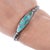 c1940's Zuni Turquoise channel inlay bracelet Fits up to a 5.75" wrist, for a small wrist. 22.8 grams All precious metals...
