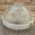 Metal Antique Holophane Glass Lamp Shades, a Pair For Sale - Image 7 of 13