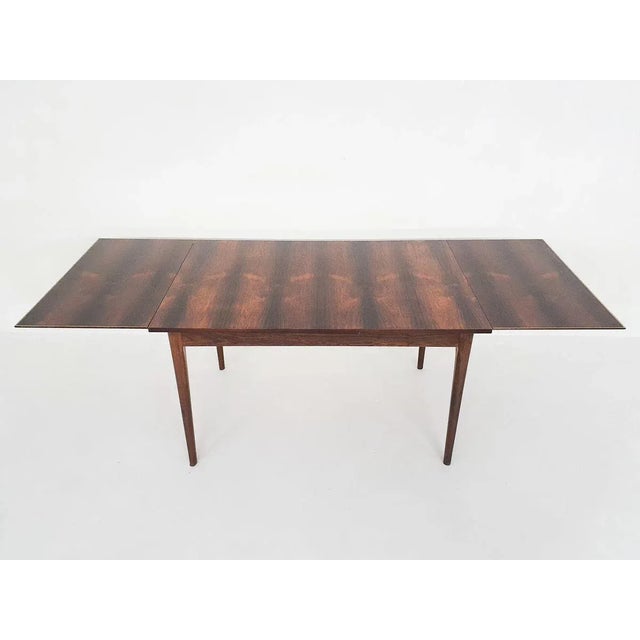 Rosewood Extendable Dining Table, 1960s For Sale - Image 6 of 15