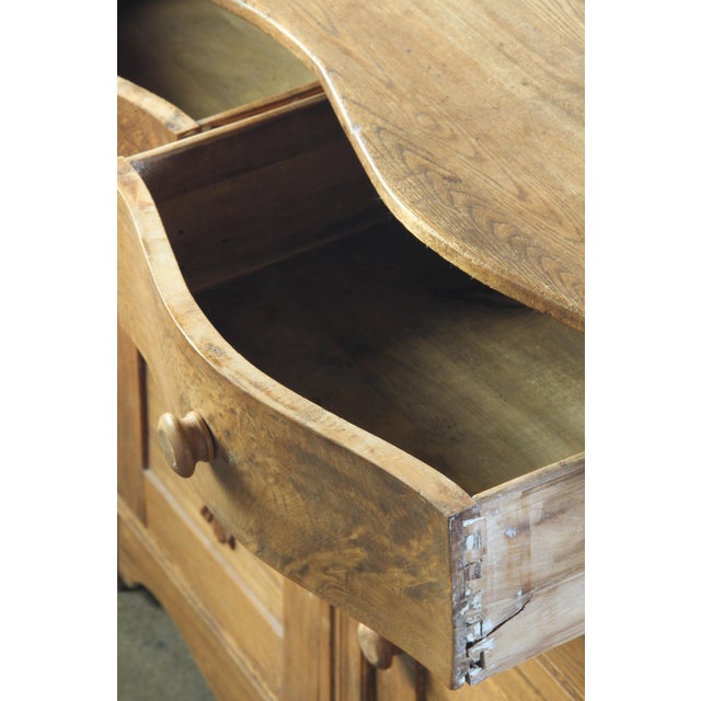 Vintage Farmhouse Danish Commode in Oak, 1890s For Sale - Image 8 of 18