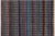 Black Rustic Abstract Black/Blue High Low Wool Rug - 2'11'' X 5'2'' For Sale - Image 8 of 9