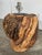 Vintage Knotty Burled Wood Table Lamp For Sale - Image 9 of 9