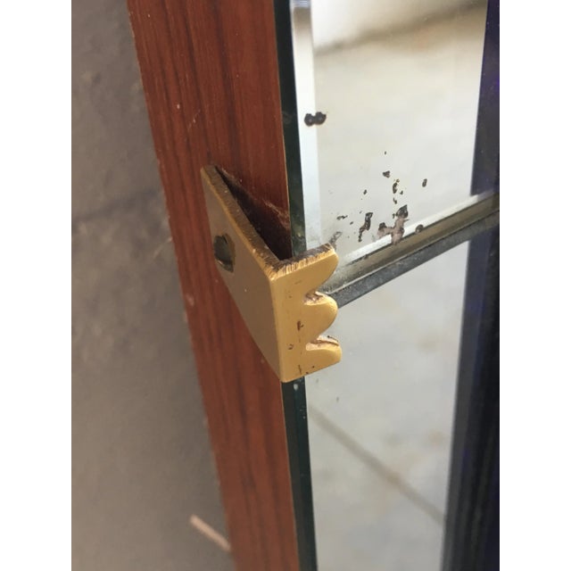 Blue Mid-Century Italian Mirror, 1960s For Sale - Image 8 of 12