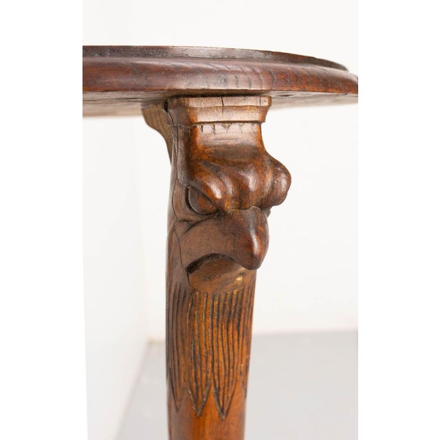 French Beech & Chestnut Side Table, 19th Century For Sale - Image 6 of 16