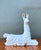 Mid 20th Century Vintage Glazed Ceramic Llama For Sale - Image 5 of 12