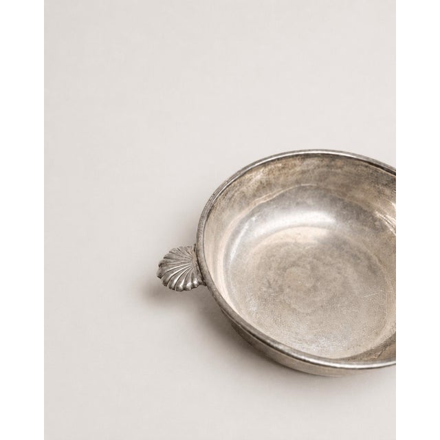 1950s Vintage French Silver-Plated Dish by Puy Ferrand, 1950s For Sale - Image 5 of 6