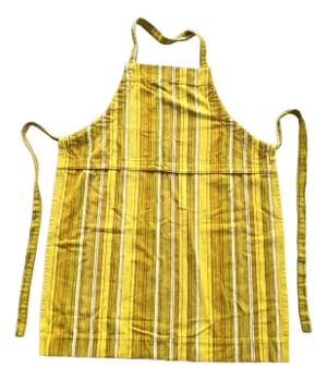 Vintage Scandinavian Cotton Cooking Apron