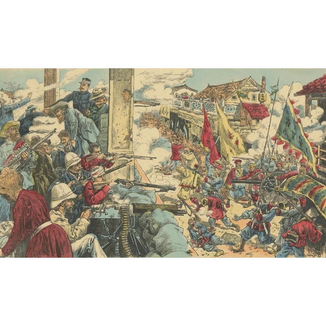 Paper A Boxer Rebellion Scene, 1900, Paper For Sale - Image 7 of 10