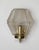Large Golden Hexagon Glass Wall Light from Limburg Glashütte, 1980s For Sale - Image 13 of 16