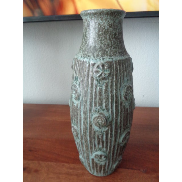 60's design pottery vase from West Germany..
