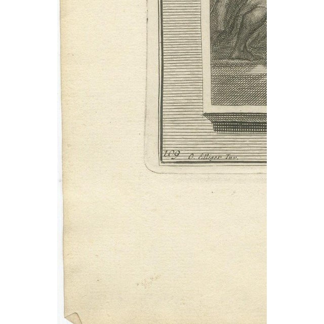 Pieter Mortier, Jehu and the Heads of Ahab's Sons and Baal's Prophets Slain, 1700, Engraving For Sale - Image 9 of 12