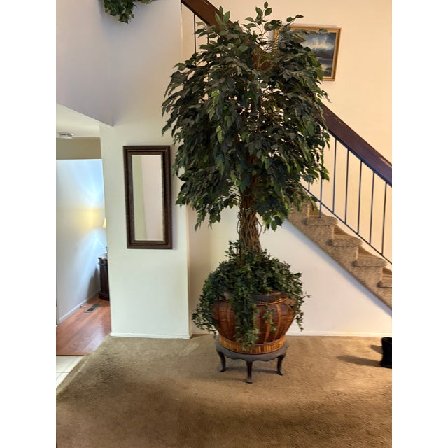 Custom Made Artificial Ficus Benjamin Tree For Sale - Image 4 of 12