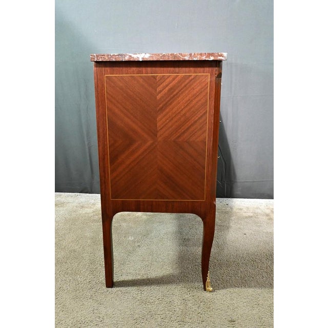 Small 1st Part 20th Century Mahogany Chest of Drawers, 1890s For Sale - Image 13 of 18
