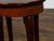 19th-Century English Walnut Stool with Hand-Cut Central Handle and Pad Feet For Sale - Image 9 of 10